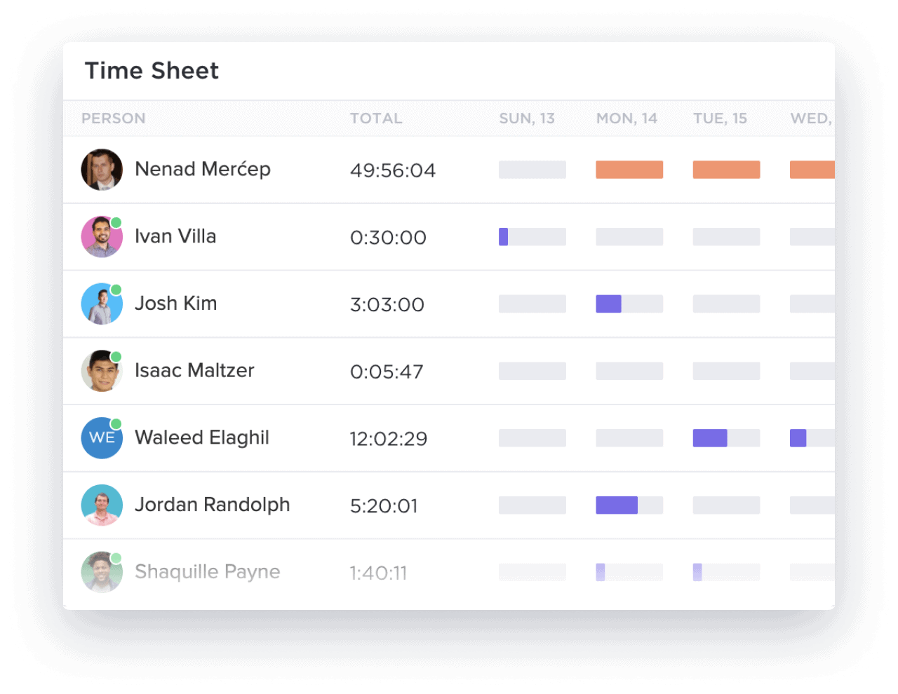 Tracking shows. Календарь в CLICKUP. CLICKUP select Date Interval. Трекер пользования гаджетами красивый бланк. CLICKUP Branding customization.